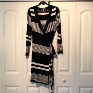 Banana Republic jersey knit wrap dress